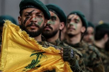 Des combattants du Hezbollah