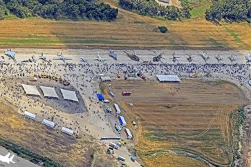 La base aérienne israélienne de Tel Nof, au sud de Tel-Aviv.