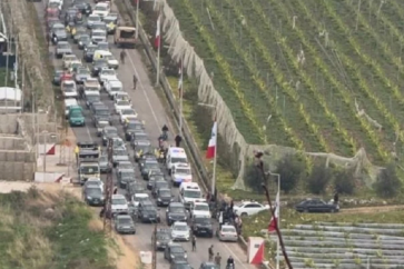 Retour des habitants du sud-Liban dans leurs villages frontaliers, le 26 janvier 2025