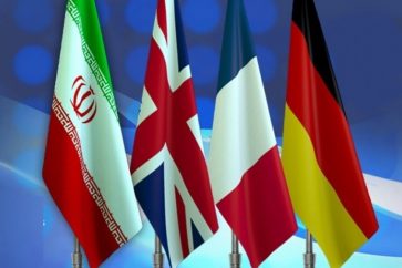 L'Iran et le trio européen composé de la Grande-Bretagne, de la France et de l'Allemagne (E3) tiennent à Genève des pourparlers sur la levée des sanctions, le 13 janvier 2025.