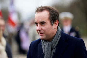 Le ministre français des Armées Sébastien Lecornu