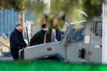 Arrestation des Palestiniens par les forces d'occupation israéliennes en Cisjordanie occupée.