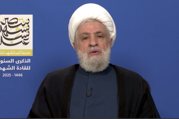 Le secrétaire général du Hezbollah, cheikh Naïm Qassem