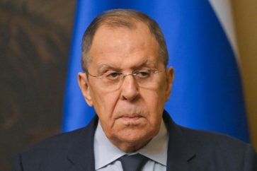 Le chef de la diplomatie russe Sergueï Lavrov