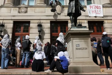 Des manifestations pro-palestiniennes à Columbia University (illustration)